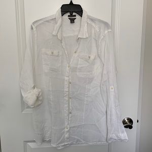 White summer shirt